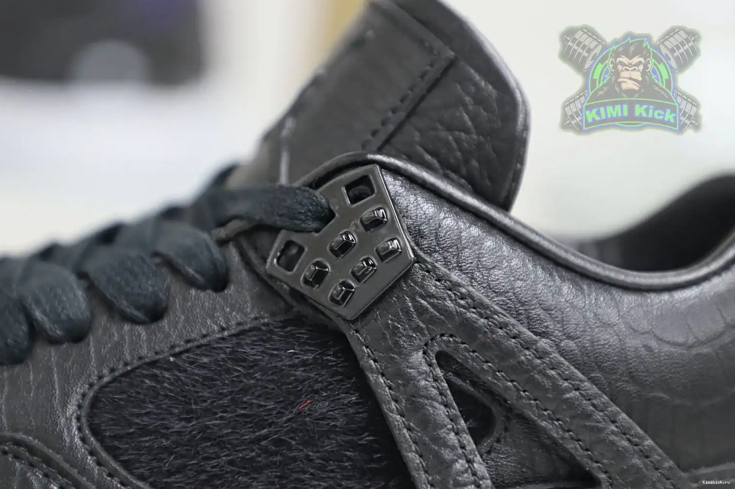 4 ponyhair black Jordan Jordan Air Kimikick retro 0528